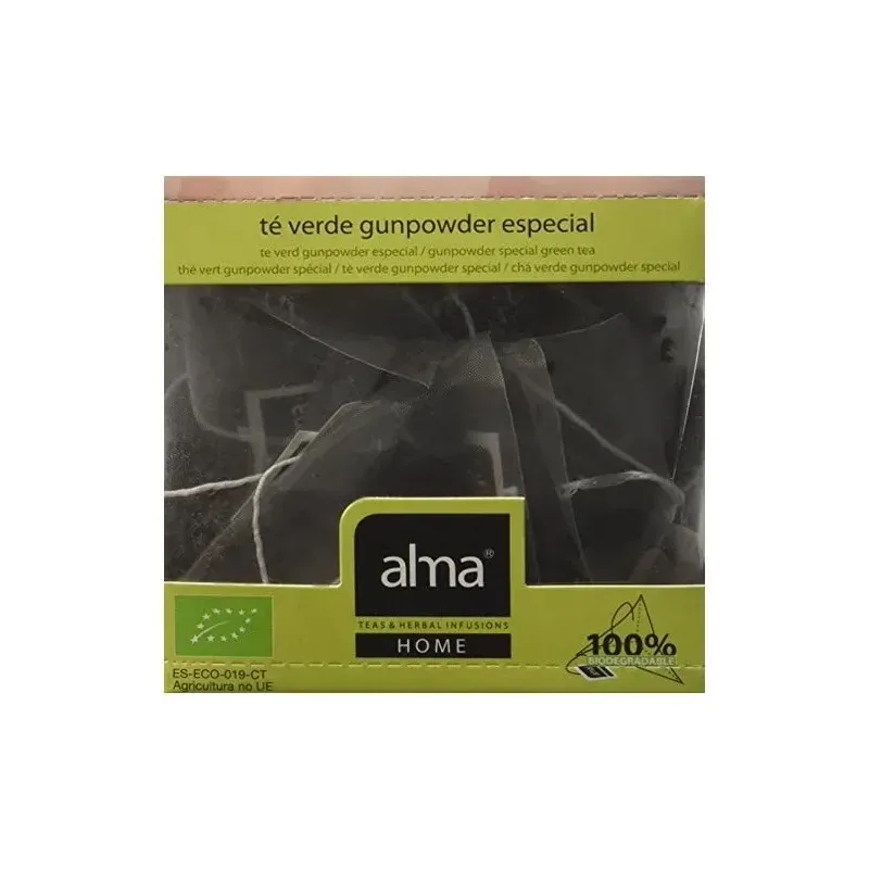 Te verde gunpower infusion 15piramide. eco vegan | Farmacia Barata