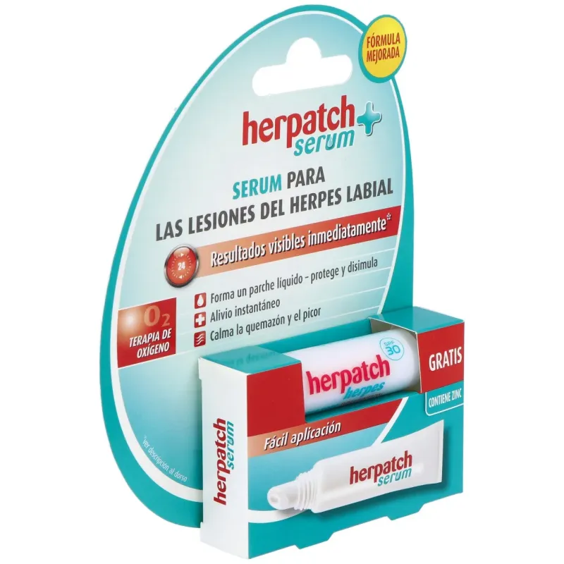Herpatch serum 5ml. prevent labial 4,8gr. | Farmacia Barata
