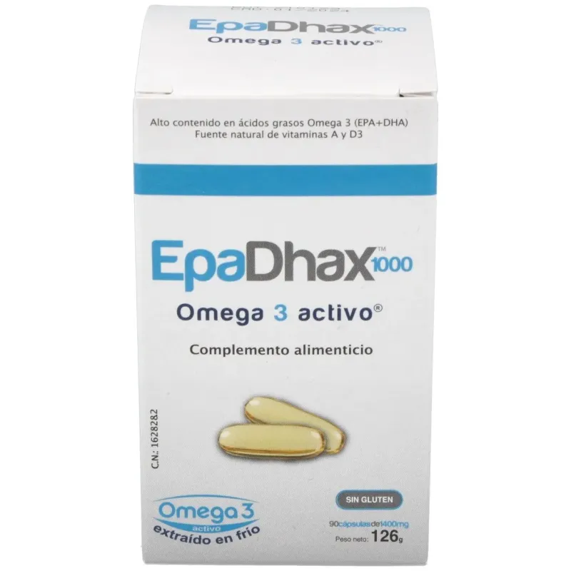 Epadhax omega 1000mg 90caps | Farmacia Barata