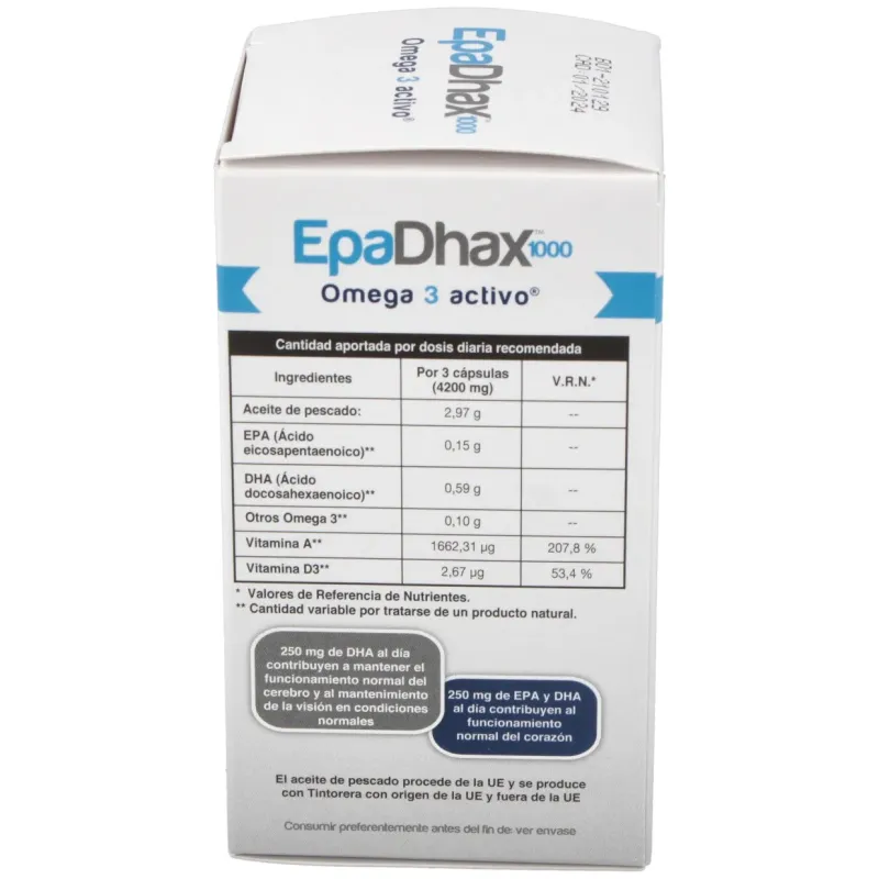 Epadhax omega 1000mg 90caps | Farmacia Barata