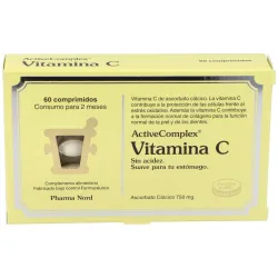 Activecomplex vitamina c ascorbato cálcico 60comp
