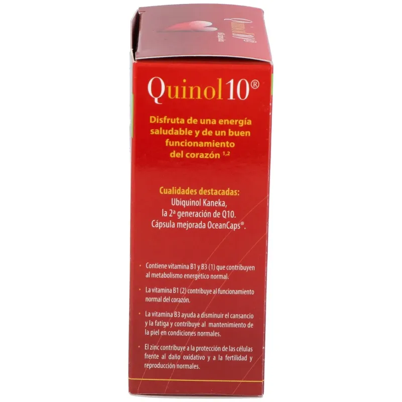 100% natural quinol10 50mg 60caps | Farmacia Barata