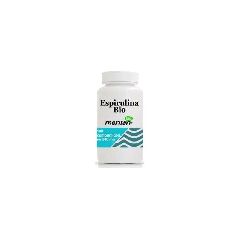 Mensan espirulina 500mg 180caps | Farmacia Barata