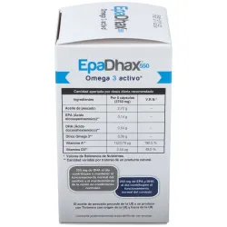 Epadhax 550 omega 3 150 cap | Farmacia Barata
