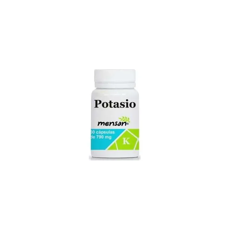 Mensan potasio 790mg 60caps | Farmacia Barata
