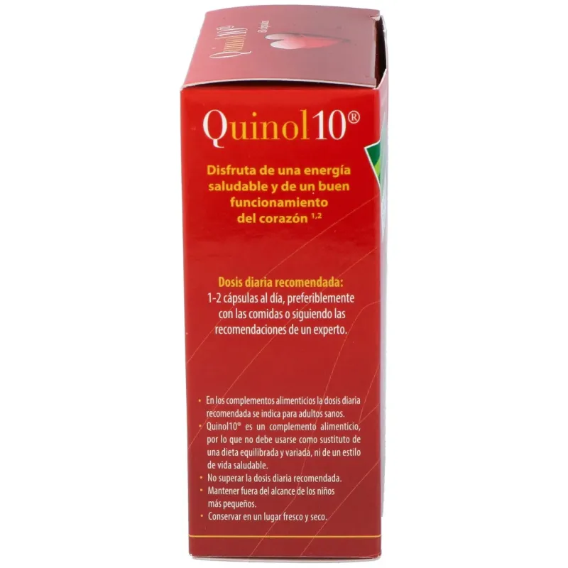 100% natural quinol10 50mg 60caps | Farmacia Barata