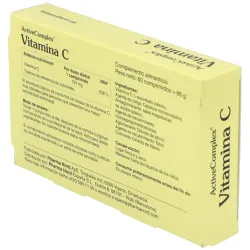 Activecomplex vitamina c ascorbato cálcico 60comp | Farmacia Barata