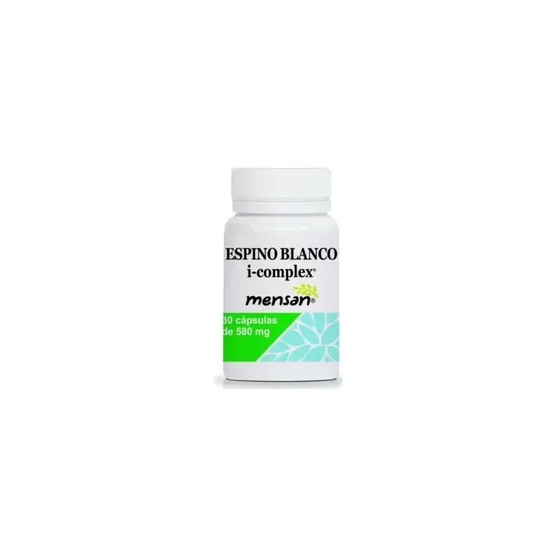 Mensan espino blanco i-complex 580mg 30caps | Farmacia Barata Mensan espino blanco i-complex 580mg 30caps | Farmacia Barata
