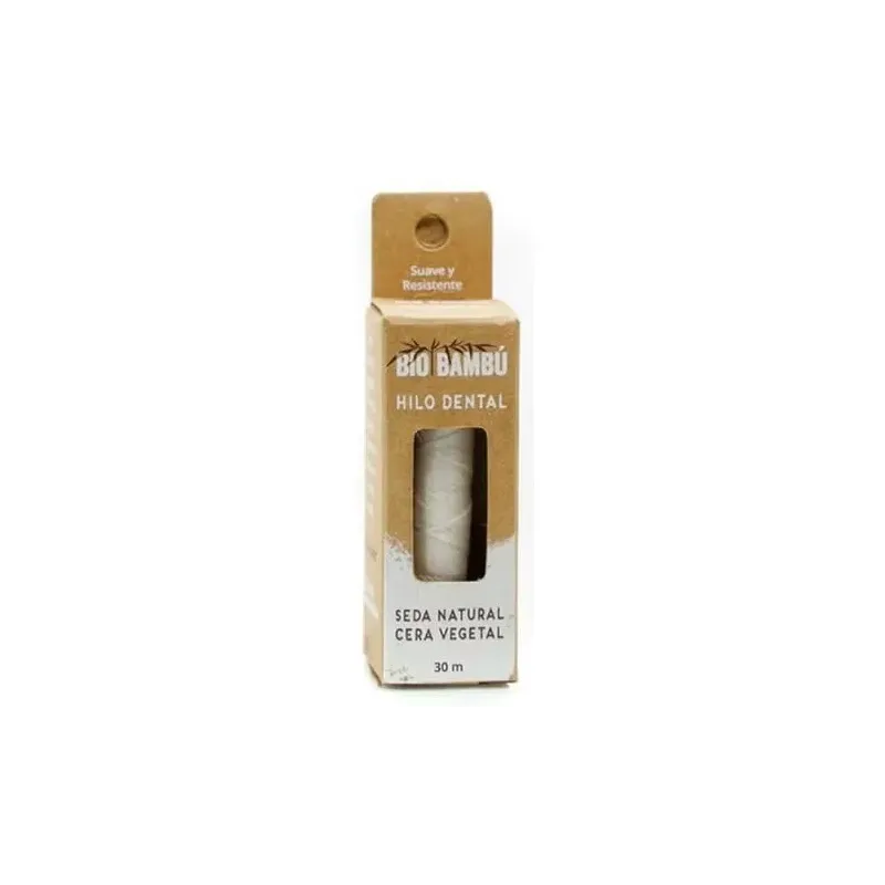 Hilo dental seda natural con cera vegetal 30metros | Farmacia Barata