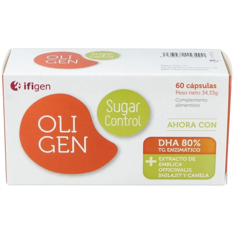 Ifigen oligen sugar control 60caps | Farmacia Barata Ifigen oligen sugar control 60caps | Farmacia Barata