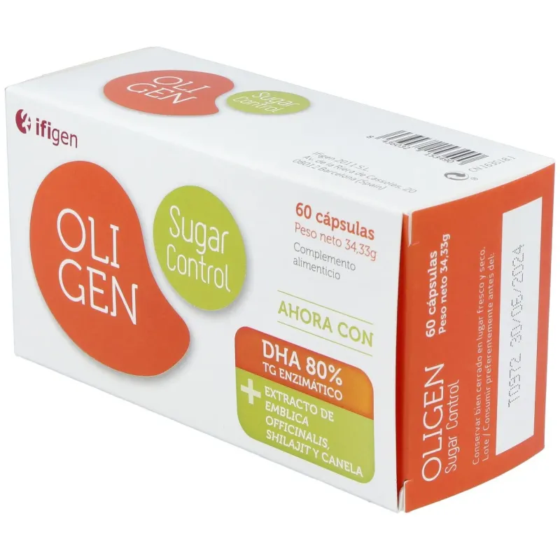 Ifigen oligen sugar control 60caps | Farmacia Barata Ifigen oligen sugar control 60caps | Farmacia Barata