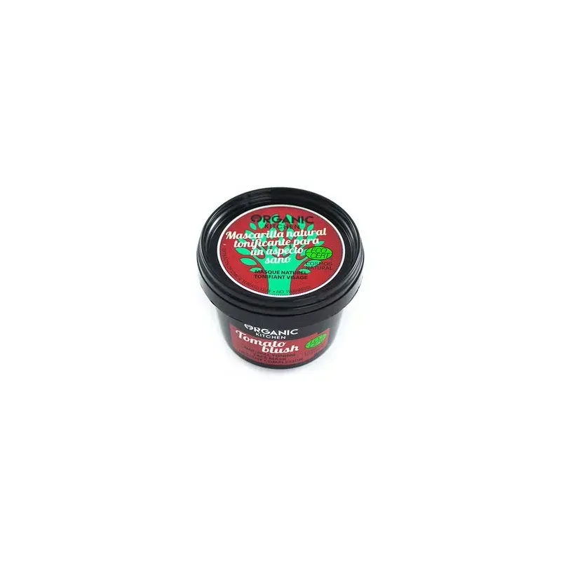 Organic kitchen mascarilla facial tonificante tomato blush 100ml | Farmacia Barata