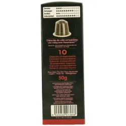 Cafe forte 10capsulas biodegradables eco | Farmacia Barata
