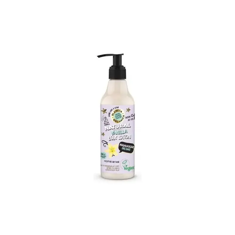 Planeta orgánica vanilla body lotion madagascar dreams 250ml | Farmacia Barata
