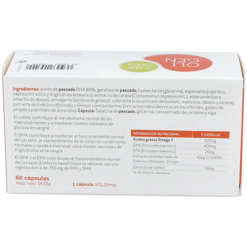 Ifigen oligen sugar control 60caps | Farmacia Barata Ifigen oligen sugar control 60caps | Farmacia Barata