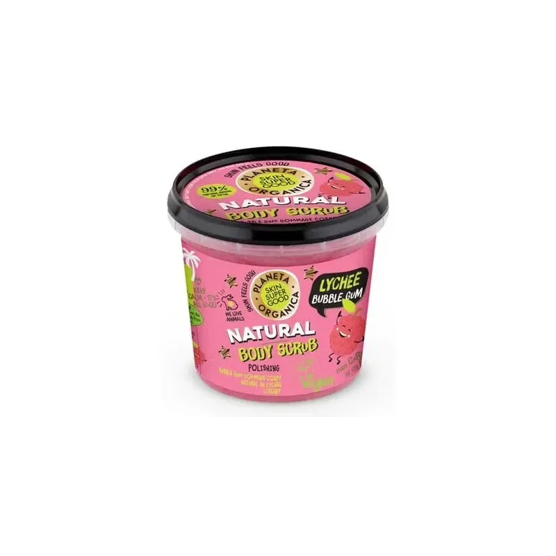 Planeta orgánica body scrub lychee bubble gum 360ml | Farmacia Barata Planeta orgánica body scrub lychee bubble gum 360ml | Farmacia Barata