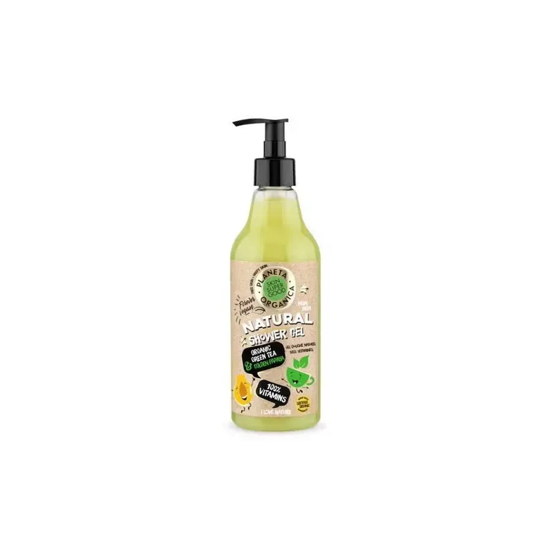Planeta orgánica shower gel 100% vitamins 500ml | Farmacia Barata