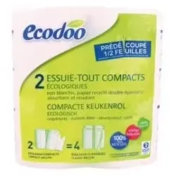 Ecodoo papel de cocina reciclado 2uds