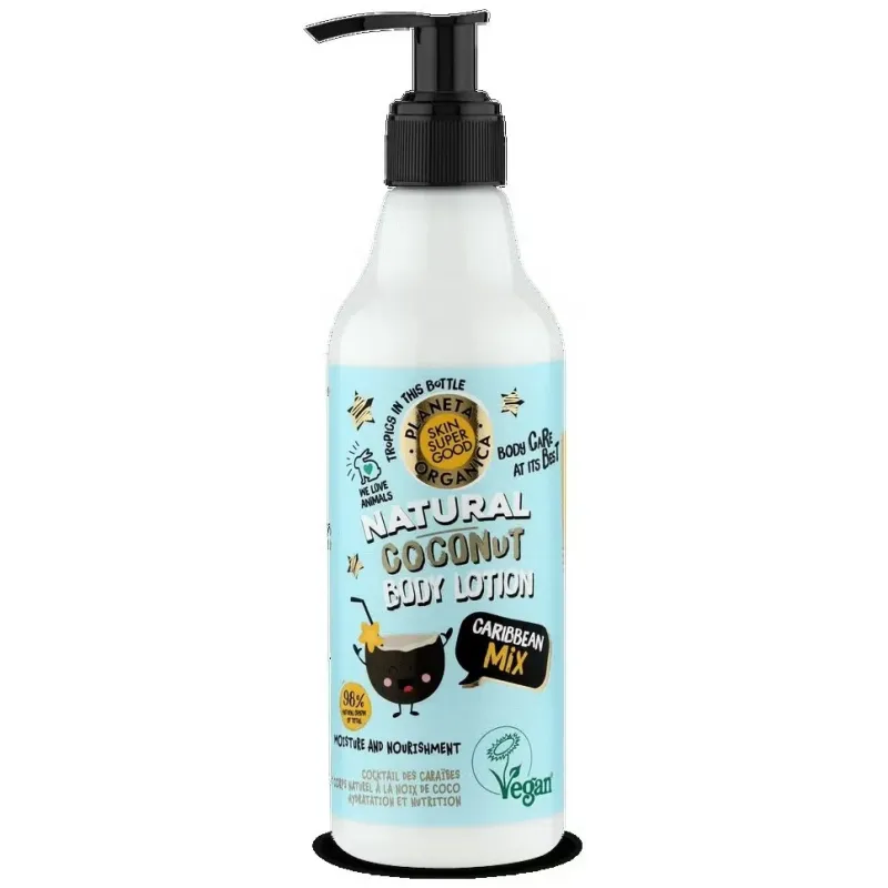 Planeta orgánica coconut body lotion caribbean mix 250ml | Farmacia Barata