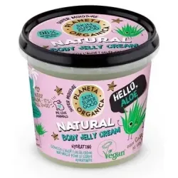 Planeta orgánica body jelly cream hello aloe 360ml