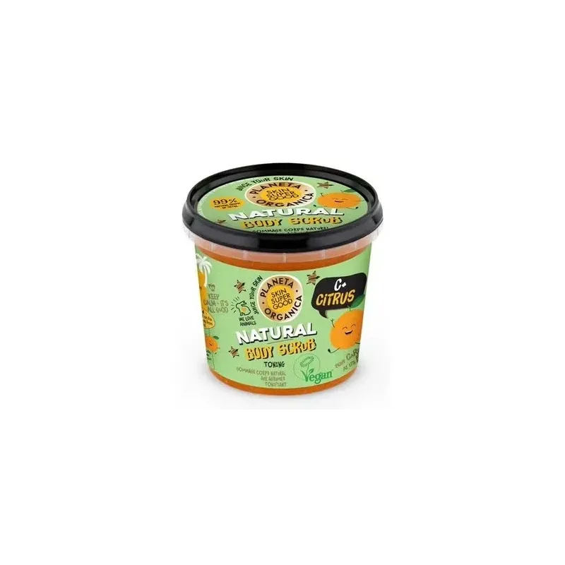 Planeta orgánica body scrub c+citrus 360ml | Farmacia Barata