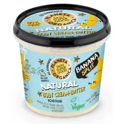 Planeta orgánica body cream-butter banana split 360ml
