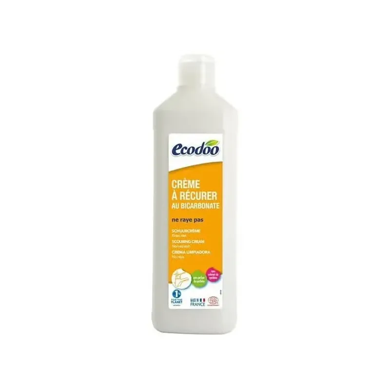 Ecodoo limpiador crema vitrocerámica 500ml | Farmacia Barata
