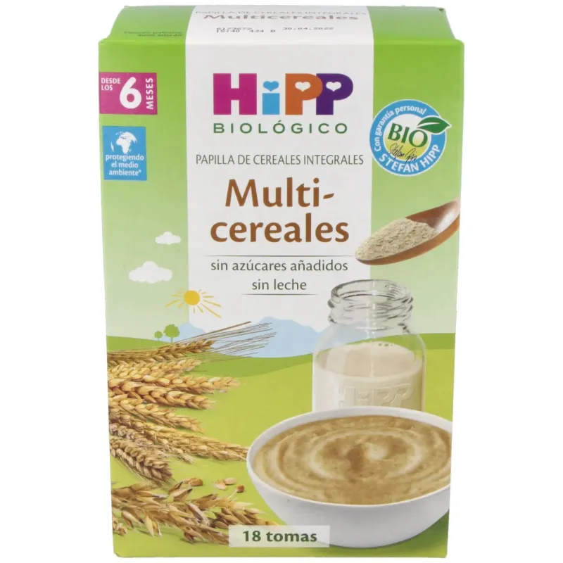 Papilla multicereales 400gr. bio s/a | Farmacia Barata