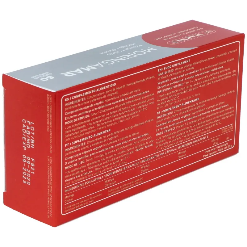Marnys moringamar 60cáps | Farmacia Barata