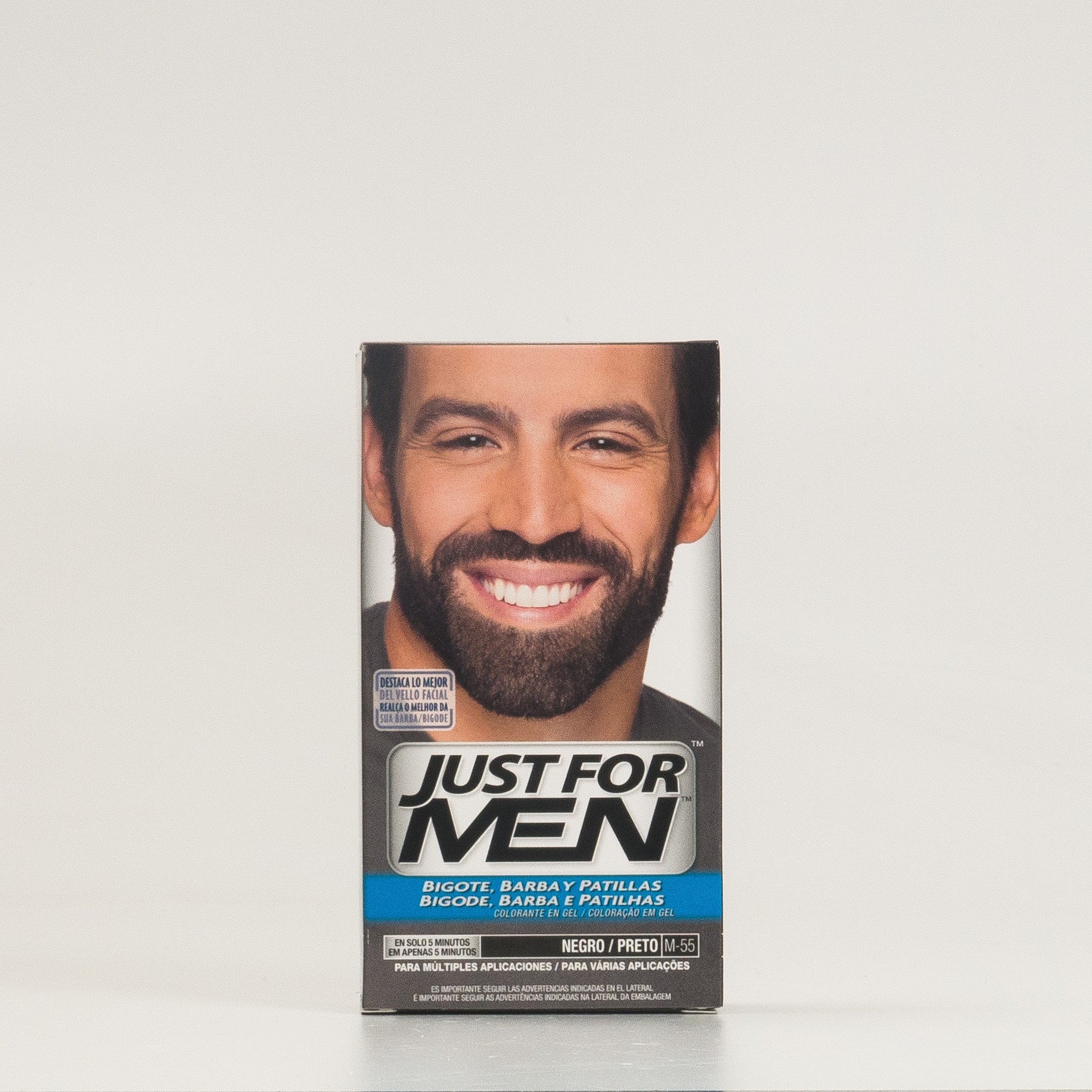 JUST FOR MEN BIGOTE Y BARBA GEL COLORANTE 30