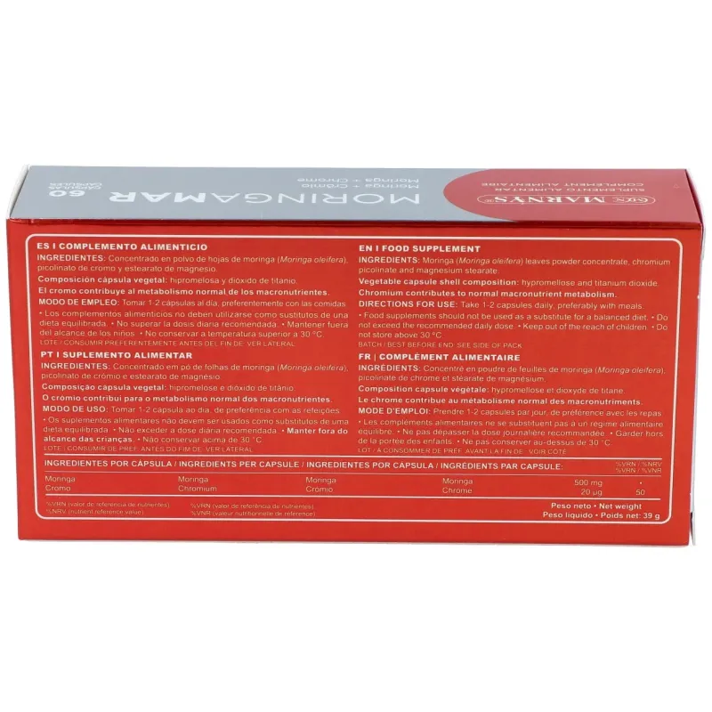 Marnys moringamar 60cáps | Farmacia Barata