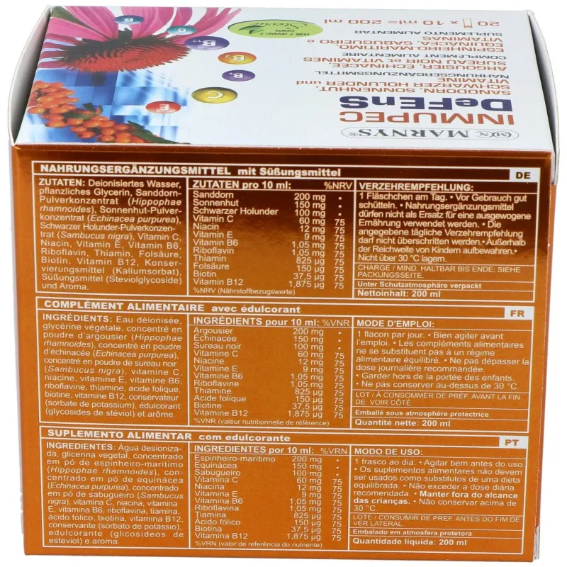 Marnys inmupec defens 20x10ml | Farmacia Barata Marnys inmupec defens 20x10ml | Farmacia Barata