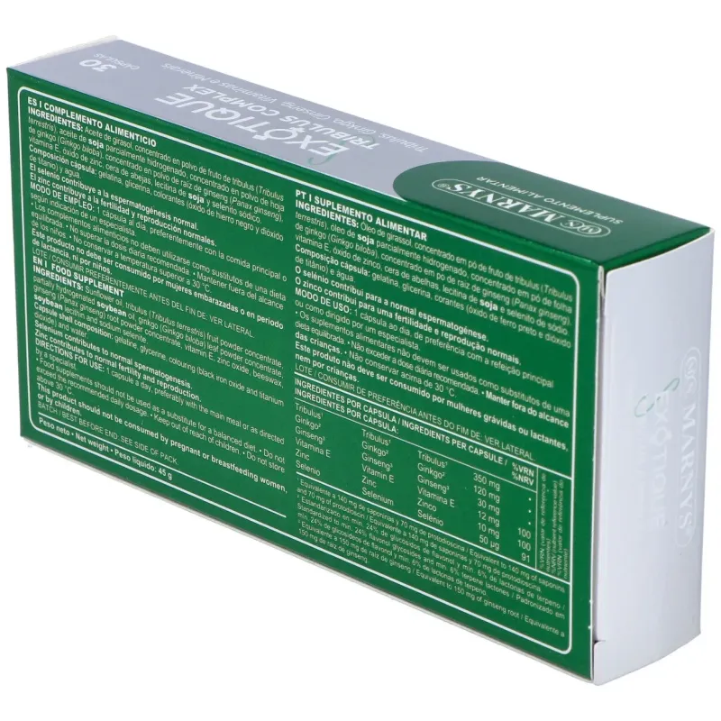 Marnys exotique tribulus complex 30caps | Farmacia Barata Marnys exotique tribulus complex 30caps | Farmacia Barata