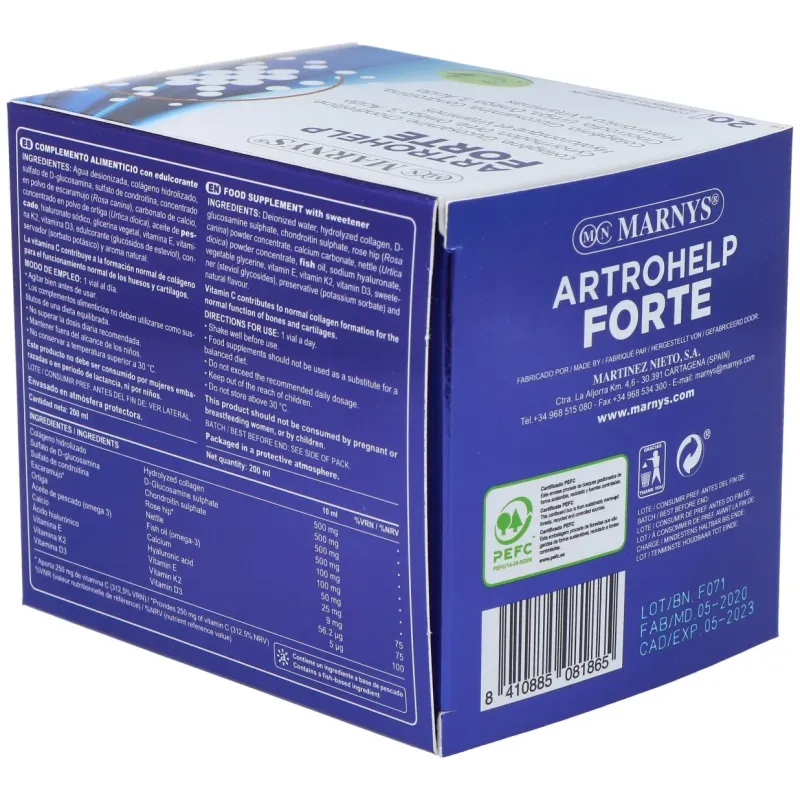Marnys artrohelp forte 20x10ml | Farmacia Barata