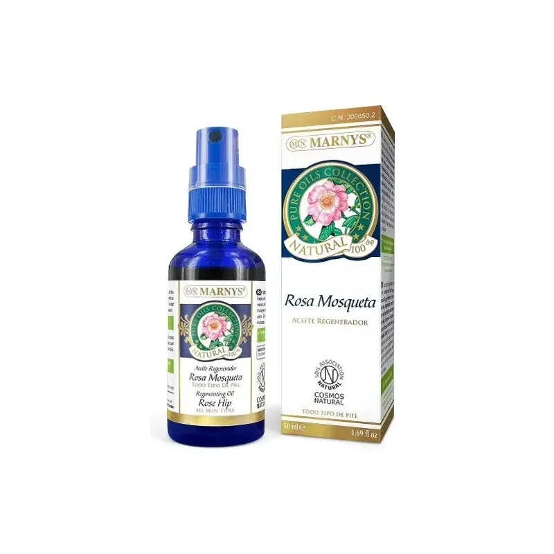 Marnys aceite puro de rosa mosqueta regenerador 50ml | Farmacia Barata
