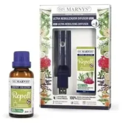 Marnys pack combo usb ultra nebulizador + synergy repell