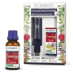 Marnys pack combo usb ultra nebulizador + synergy energy