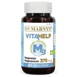 Marnys magnesio 375mg línea vitahelp 60caps