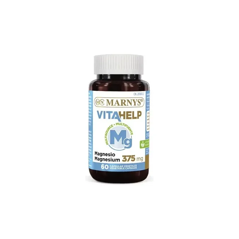 Marnys magnesio 375mg línea vitahelp 60caps | Farmacia Barata Marnys magnesio 375mg línea vitahelp 60caps | Farmacia Barata