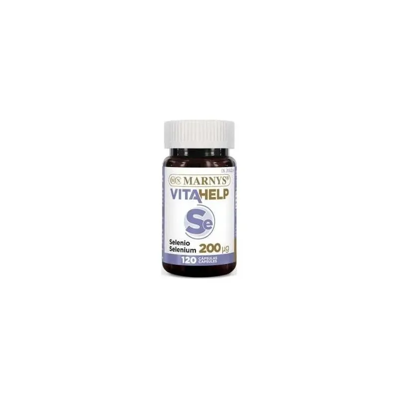 Marnys selenio 200mg línea vitahelp 120caps | Farmacia Barata