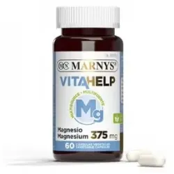 Marnys magnesio 375mg línea vitahelp 60caps | Farmacia Barata Marnys magnesio 375mg línea vitahelp 60caps | Farmacia Barata