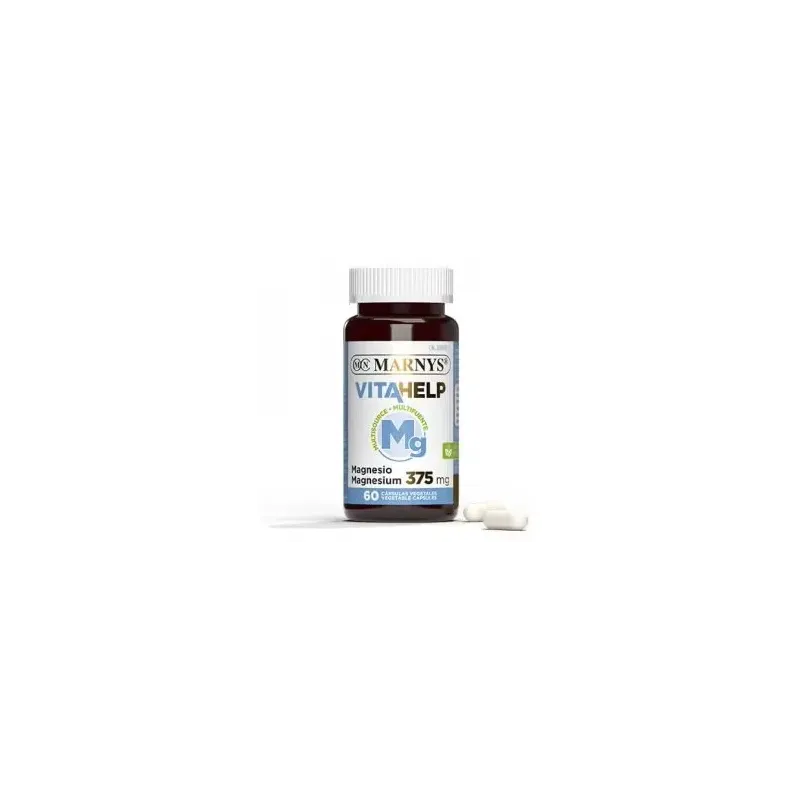 Marnys magnesio 375mg línea vitahelp 60caps | Farmacia Barata Marnys magnesio 375mg línea vitahelp 60caps | Farmacia Barata