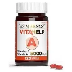Marnys vitamina a 5000ui línea vitahelp 120caps