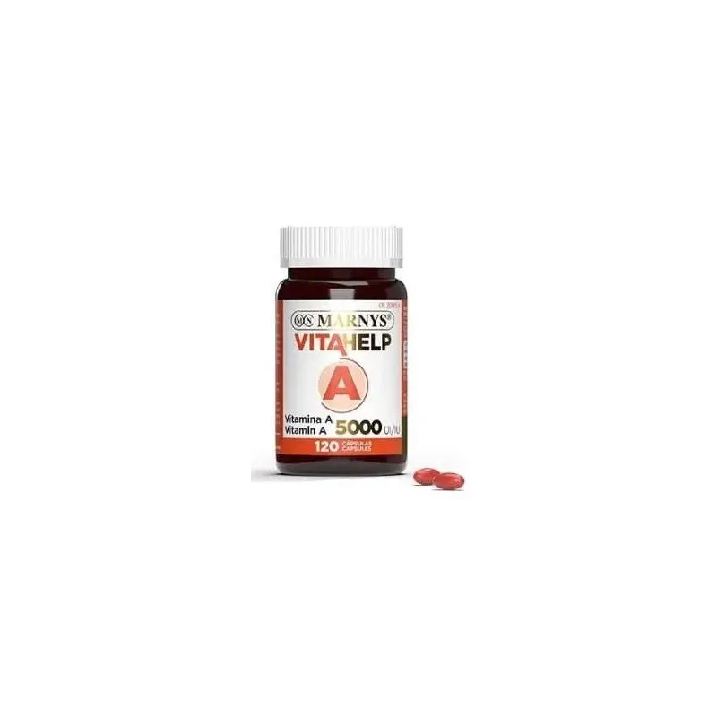 Marnys vitamina a 5000ui línea vitahelp 120caps | Farmacia Barata Marnys vitamina a 5000ui línea vitahelp 120caps | Farmacia Barata