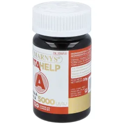 Marnys vitamina a 5000ui línea vitahelp 120caps | Farmacia Barata Marnys vitamina a 5000ui línea vitahelp 120caps | Farmacia Barata