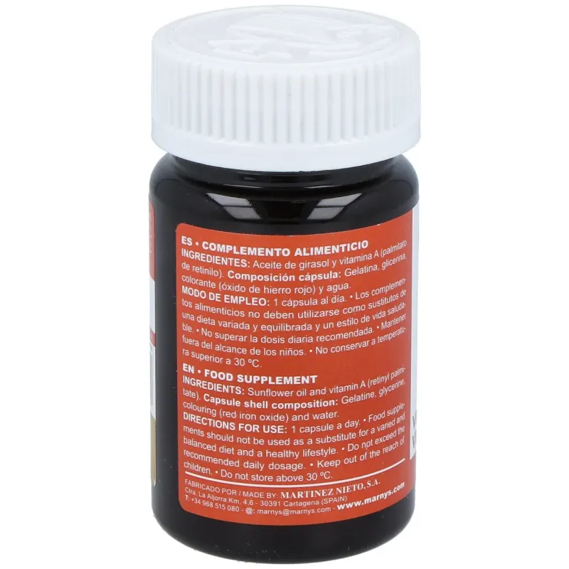 Marnys vitamina a 5000ui línea vitahelp 120caps | Farmacia Barata Marnys vitamina a 5000ui línea vitahelp 120caps | Farmacia Barata