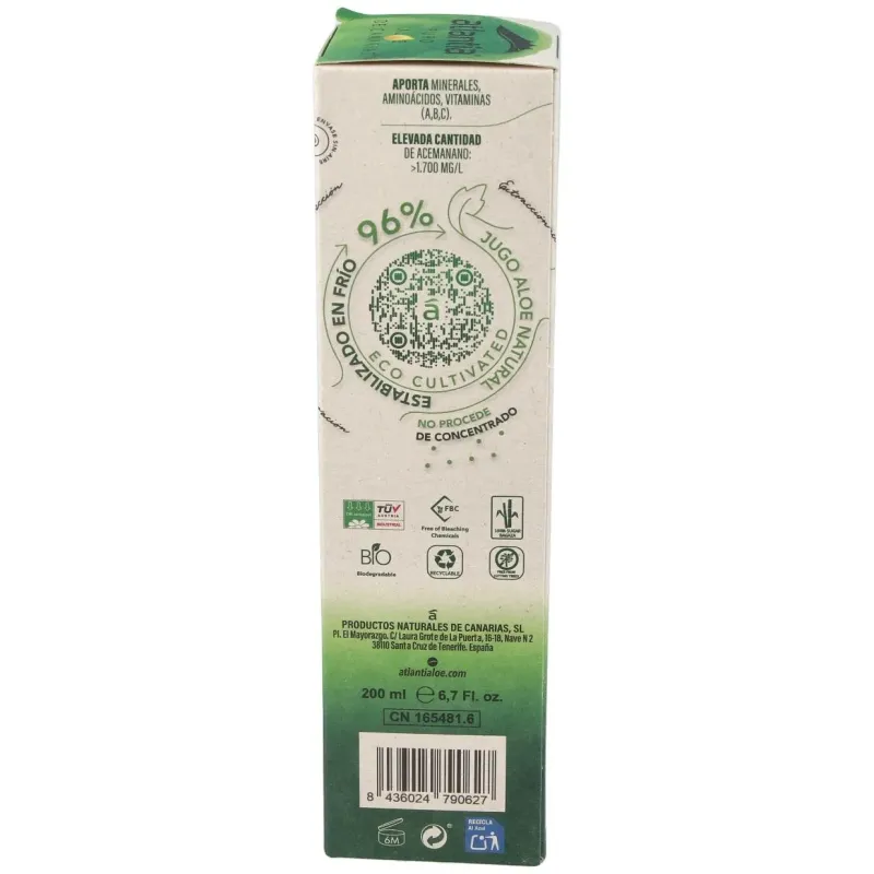 Gel de aloe vera puro 200ml. eco | Farmacia Barata Gel de aloe vera puro 200ml. eco | Farmacia Barata