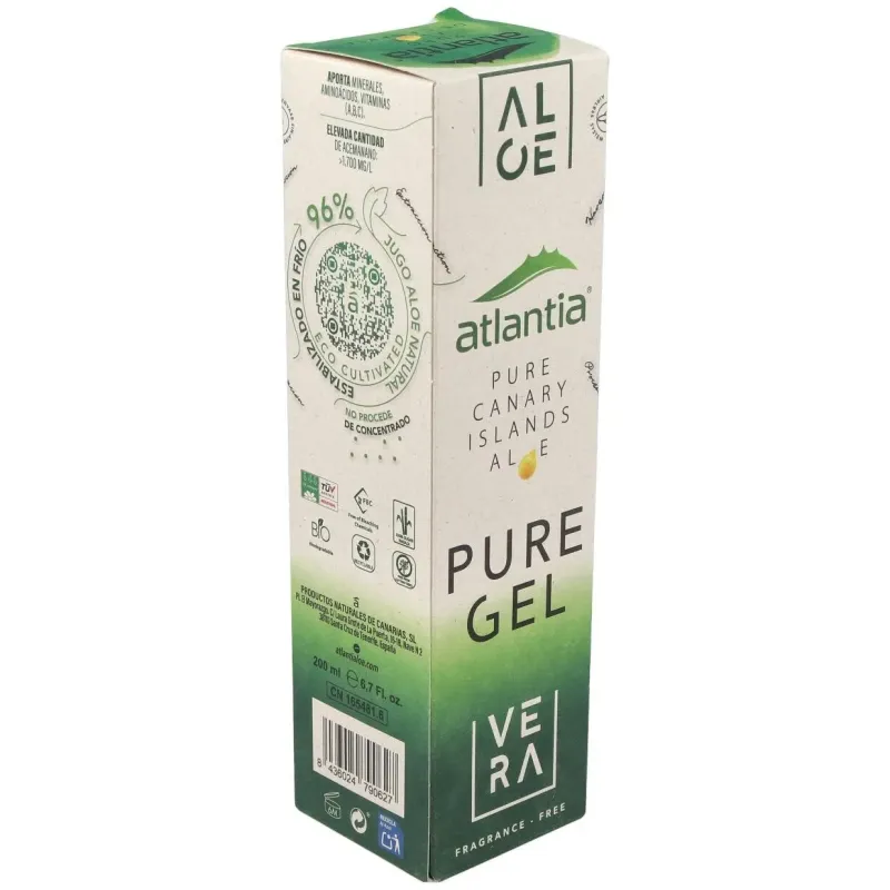 Gel de aloe vera puro 200ml. eco | Farmacia Barata Gel de aloe vera puro 200ml. eco | Farmacia Barata