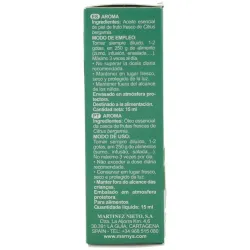 Marnys aceite esencial alimentario de bergamota estuche 15ml | Farmacia Barata