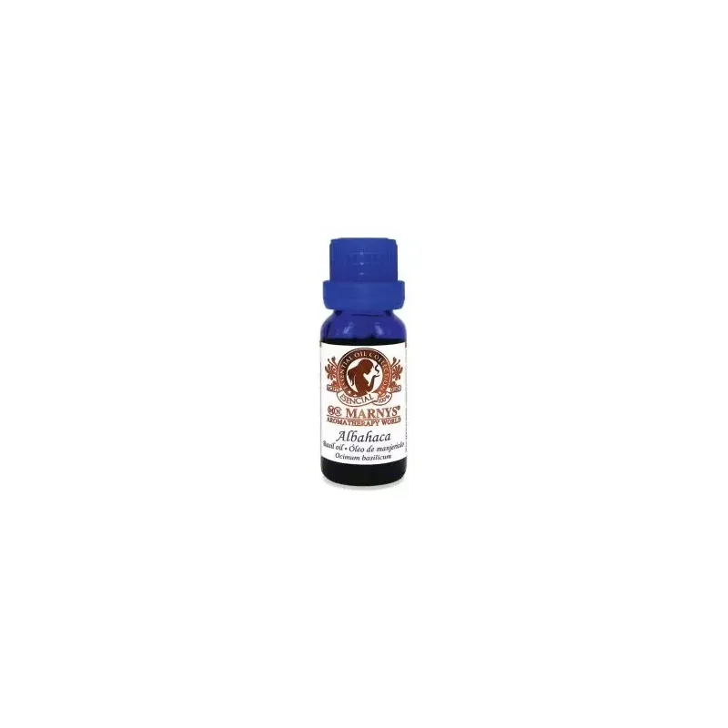 Marnys estuche aceite esencial alimentario de albahaca bio 15ml | Farmacia Barata